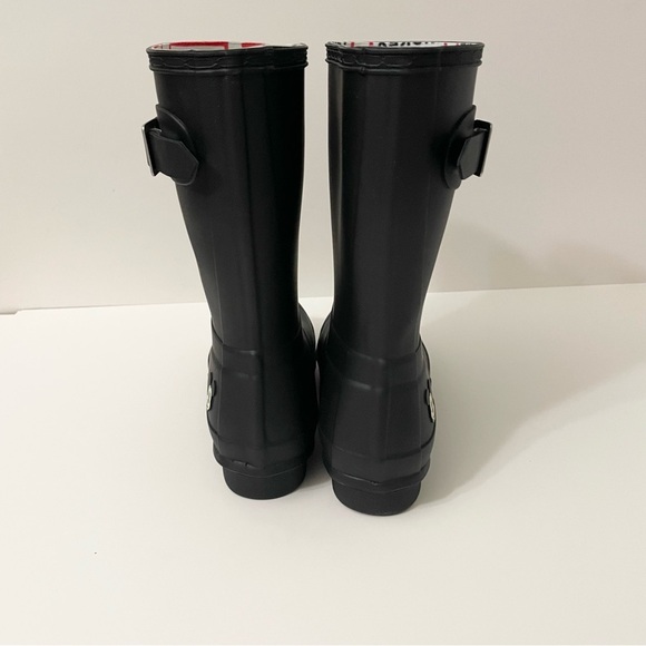Hunter Disney Mickey Mouse Black Rain Boots Womens Size 5 - Picture 6 of 14